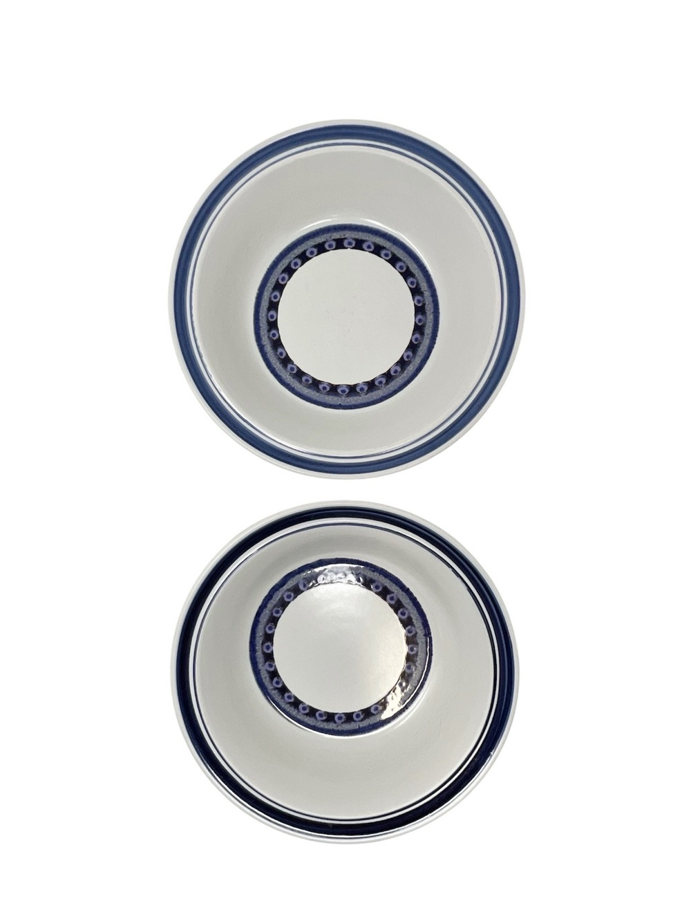 Vintage Royal Doulton Tangier Set of 2 16 oz Bowls Lambeth Stoneware 1973 Vtg - Picture 2 of 9
